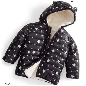 Baby Boys Star-Print Puffer Coat, SIZE 3-6M - First Impressions